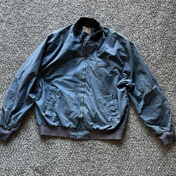 Banana Republic Other - Vintage 80s Blue Banana Republic Bomber Jacket, Retro bomber jacket